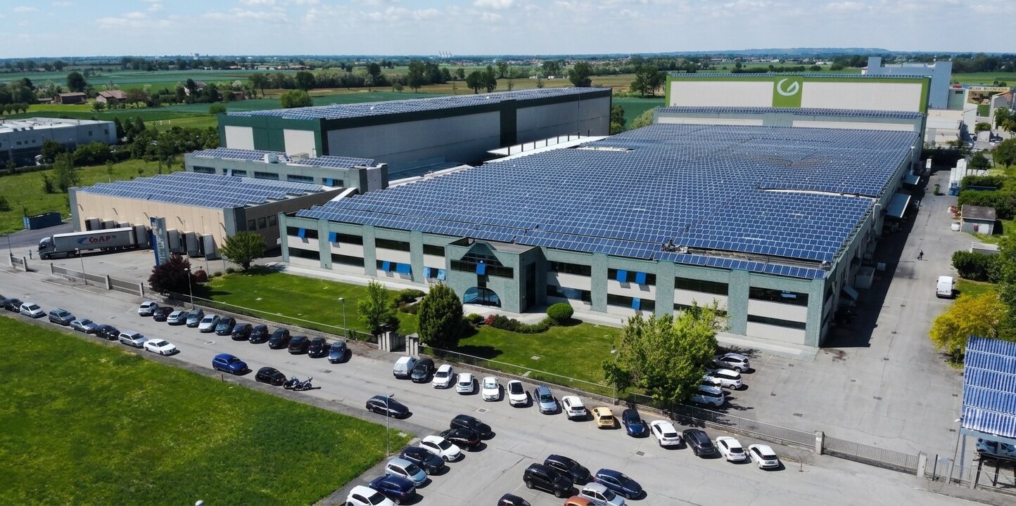 Sede Groppalli di Gragnanino vista aerea