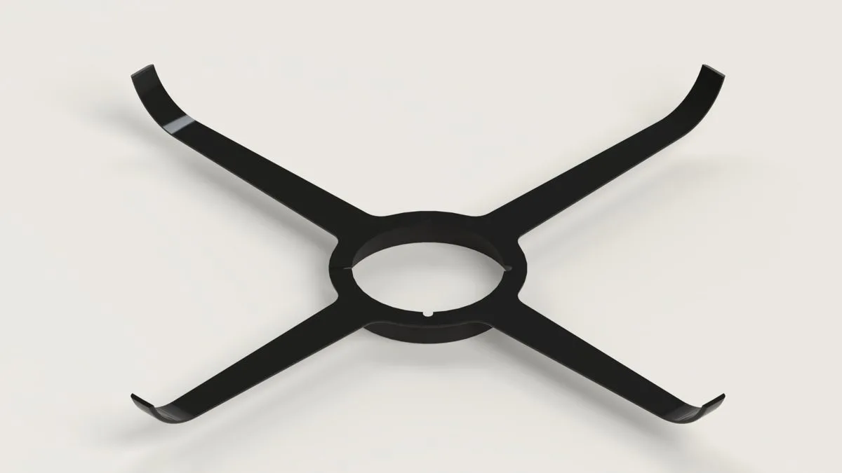 Centratore per tubo flessibile