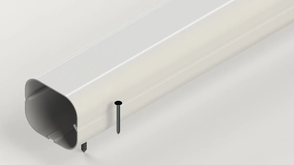 Canalina elegance bianco seta