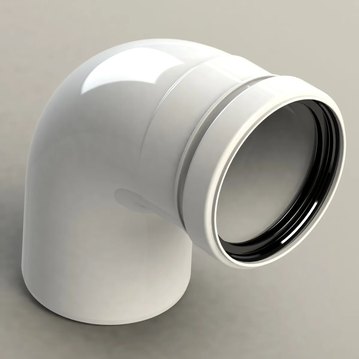 Curva a 90° monoparete